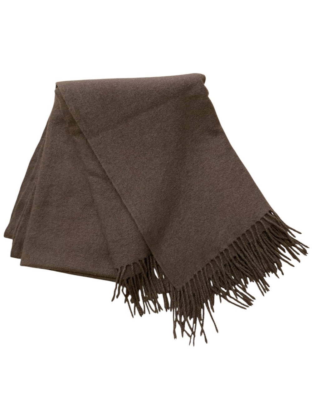 Kashmere 100% Cashmere Fringed Throw Blanket